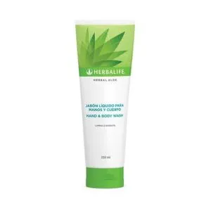 Herbal Aloe Jabón Líquido para Manos y Cuerpo 250 ml